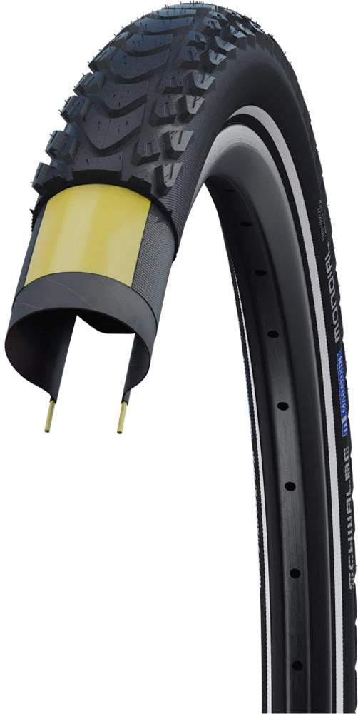 Schwalbe Marathon Mondial DD TravelStar 50-622 Pneus Pliants 3 Schwalbe Marathon Mondial DD TravelStar 50-622 Pneus Pliants – Image 3