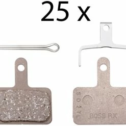 Shimano Plaquettes B05S-RX Resin Disc (emballage Atelier De 25 Pièces)