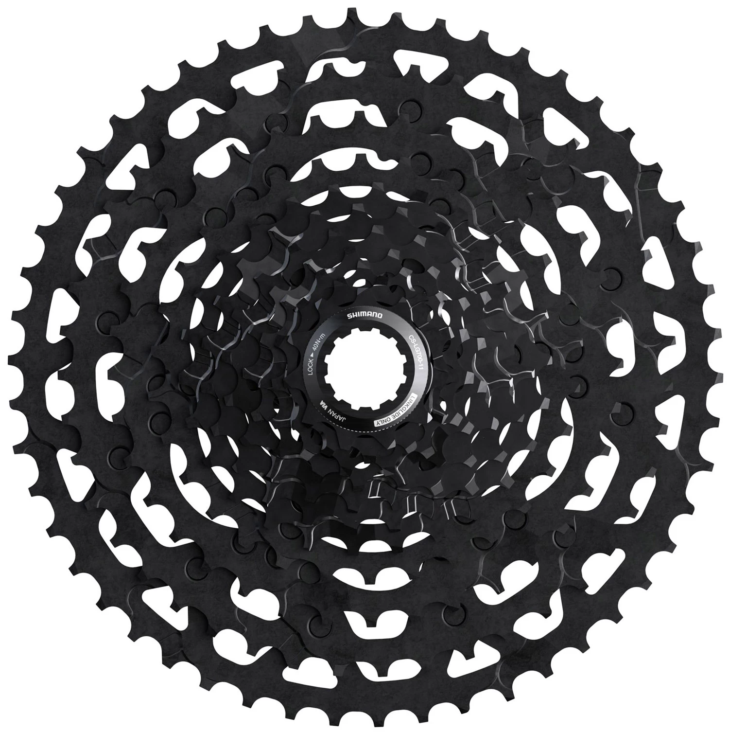 Shimano Cassette CS-LG700 11 Vitesses Linkglide 1 Shimano Cassette CS-LG700 11 Vitesses Linkglide