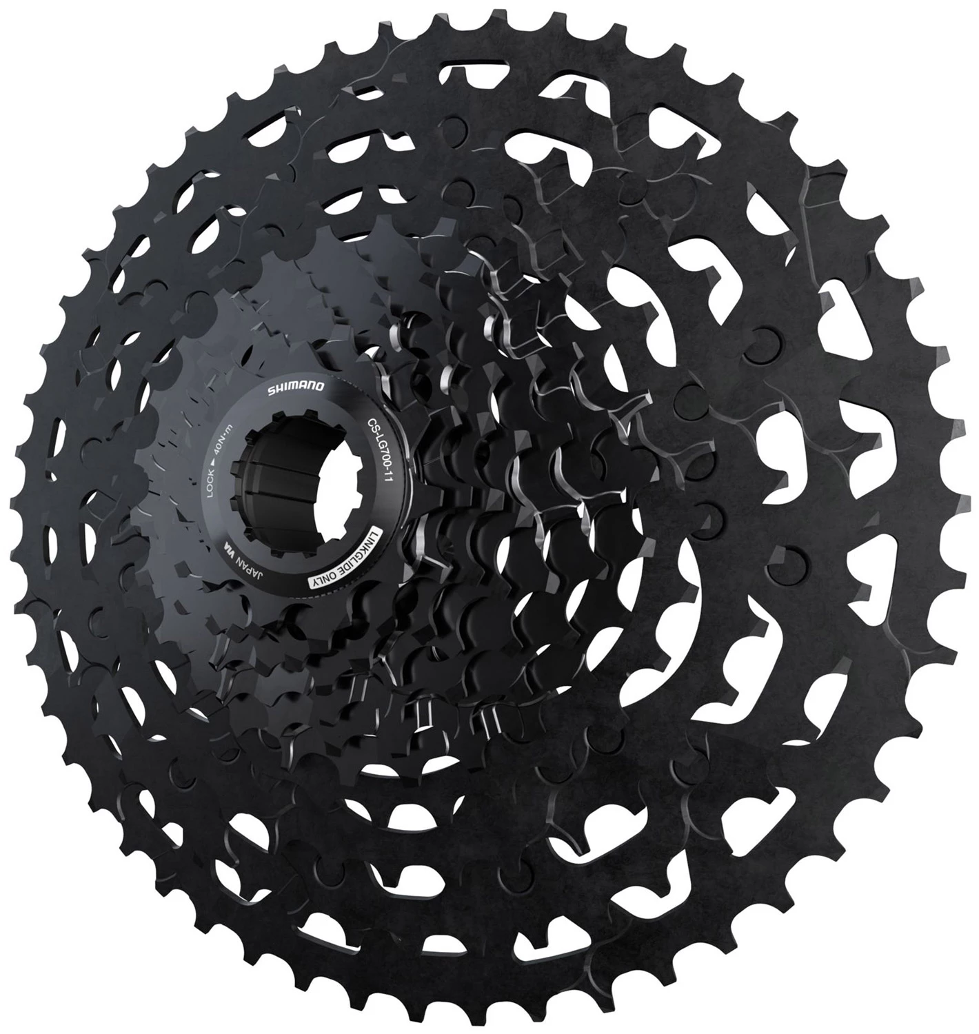 Shimano Cassette CS-LG700 11 Vitesses Linkglide 2 Shimano Cassette CS-LG700 11 Vitesses Linkglide – Image 2