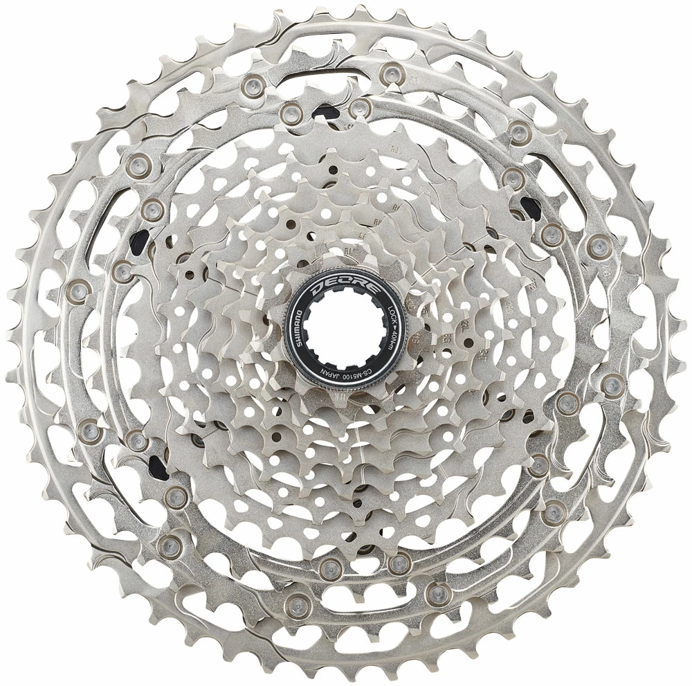 Shimano Cassette DEORE CS-M5100 11 Vitesses 2 Shimano Cassette DEORE CS-M5100 11 Vitesses – Image 2