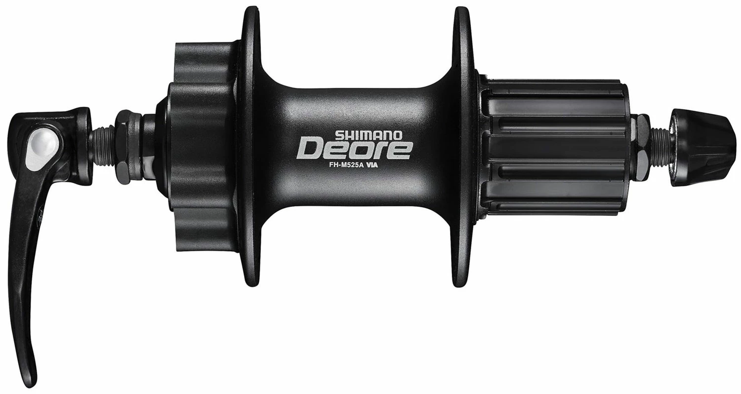 Shimano DEORE FH-M525A Moyeu Arrière à 6 Boulons 1 Shimano DEORE FH-M525A Moyeu Arrière à 6 Boulons