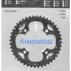 Shimano Plateau DEORE Pour FC-M530/531/532/533/590/591 -Pièces vélo trekking Soldes Shimano DEORE Kettenblatt fur FC M530 44T KSR Y1GX98060