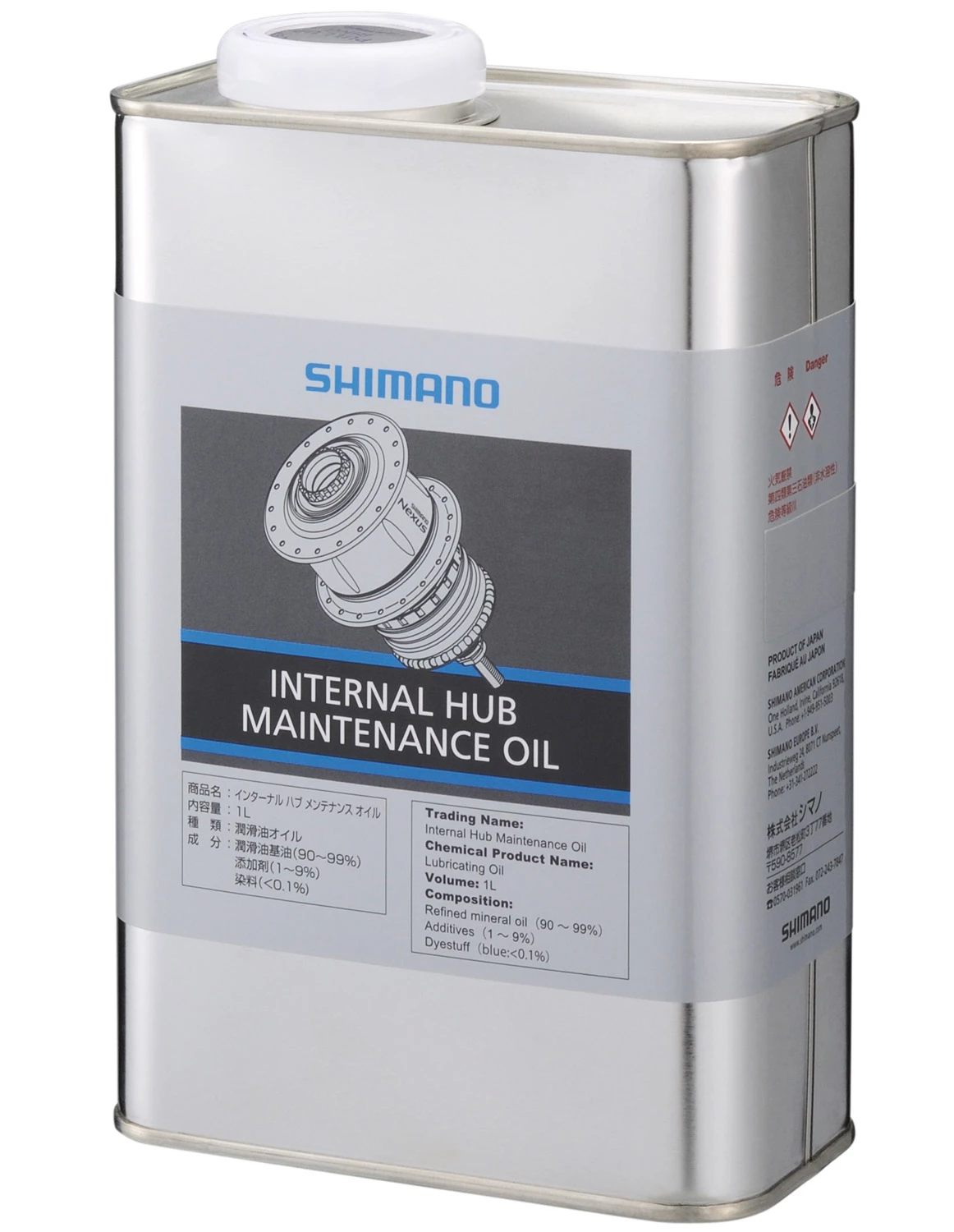 Shimano Huile D'entretien Pour Moyeu De Boîte De Vitesses 1 Litre 1 Shimano Huile D'entretien Pour Moyeu De Boîte De Vitesses 1 Litre