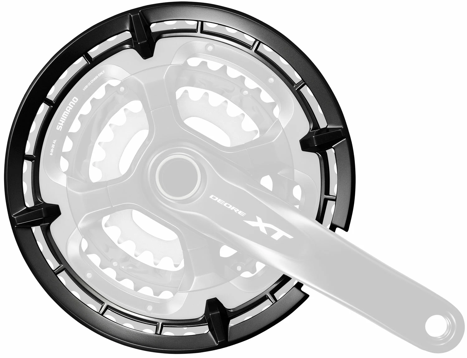 Shimano Garde-chaîne Pour FC-T8000 2 Shimano Garde-chaîne Pour FC-T8000 – Image 2