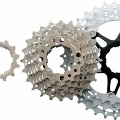 Shimano SLX CS-HG81 Cassette 10 Vitesses -Pièces vélo trekking Soldes Shimano SLX CS HG81 10 fach Kassette ICSHG8110132 c