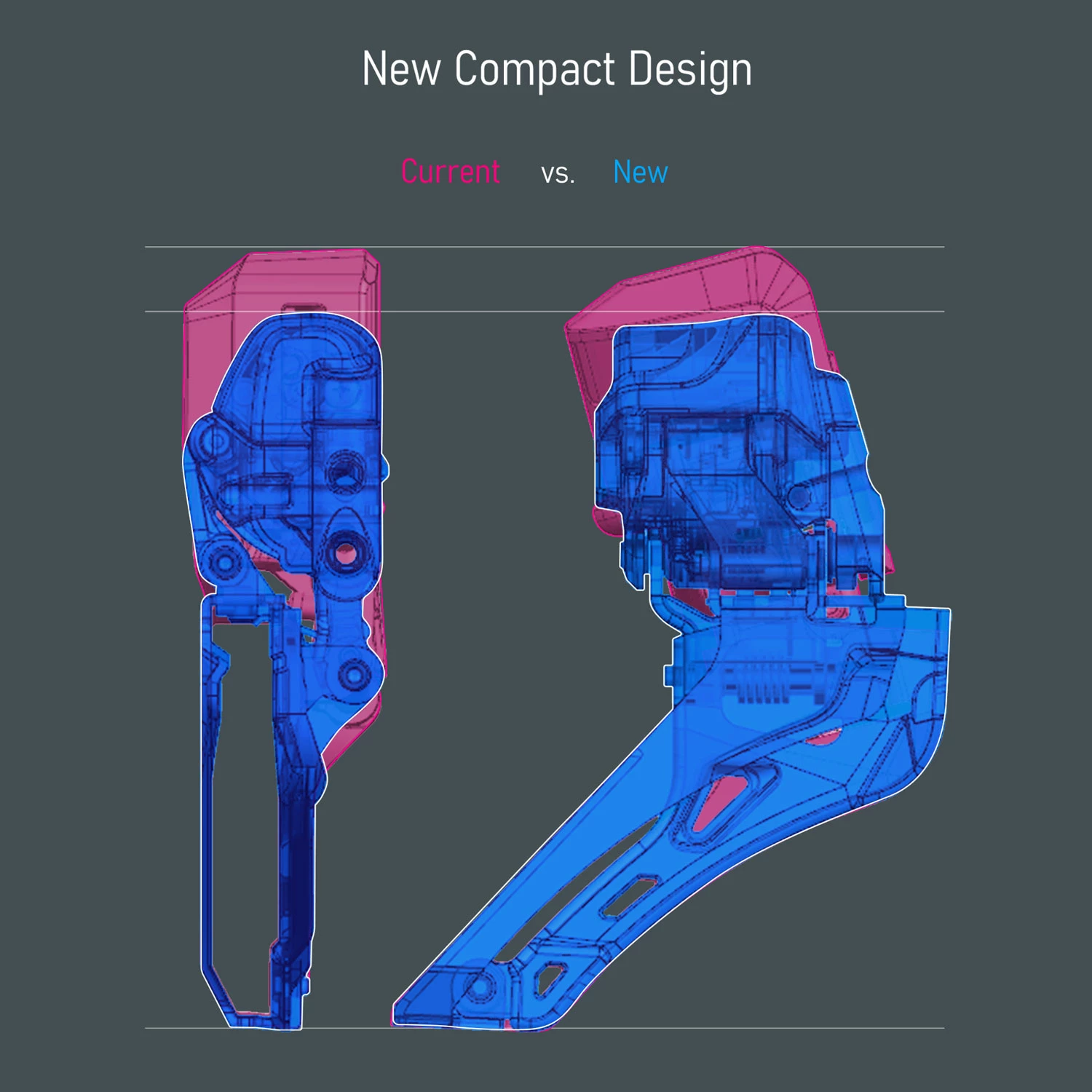 Shimano Dérailleur ULTEGRA Di2 FD-R8150 2x12 Vitesses 4 Shimano Dérailleur ULTEGRA Di2 FD-R8150 2x12 Vitesses – Image 4
