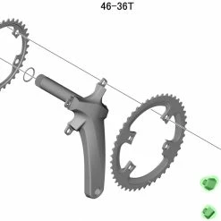 Shimano Vis De Plateau ULTEGRA Pour FC-R8000 (4 Pièces) 5 Shimano Vis De Plateau ULTEGRA Pour FC-R8000 (4 Pièces) -Pièces vélo trekking Soldes Shimano ULTEGRA Kettenblattschrauben fur FC R8000 Y1W898090 c