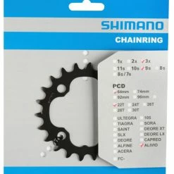 Shimano ALIVIO Plateau 9 Vitesses Pour FC-M4000/M4050 -Pièces vélo trekking Soldes Shimano Alivio 9 fach Kettenblatt FC M4000 M4050 20048354 c