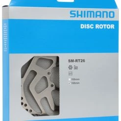Shimano SM-RT26 Disque De Frein 6 Trous -Pièces vélo trekking Soldes Shimano Bremsscheibe SM RT26S 180mm Verpackung