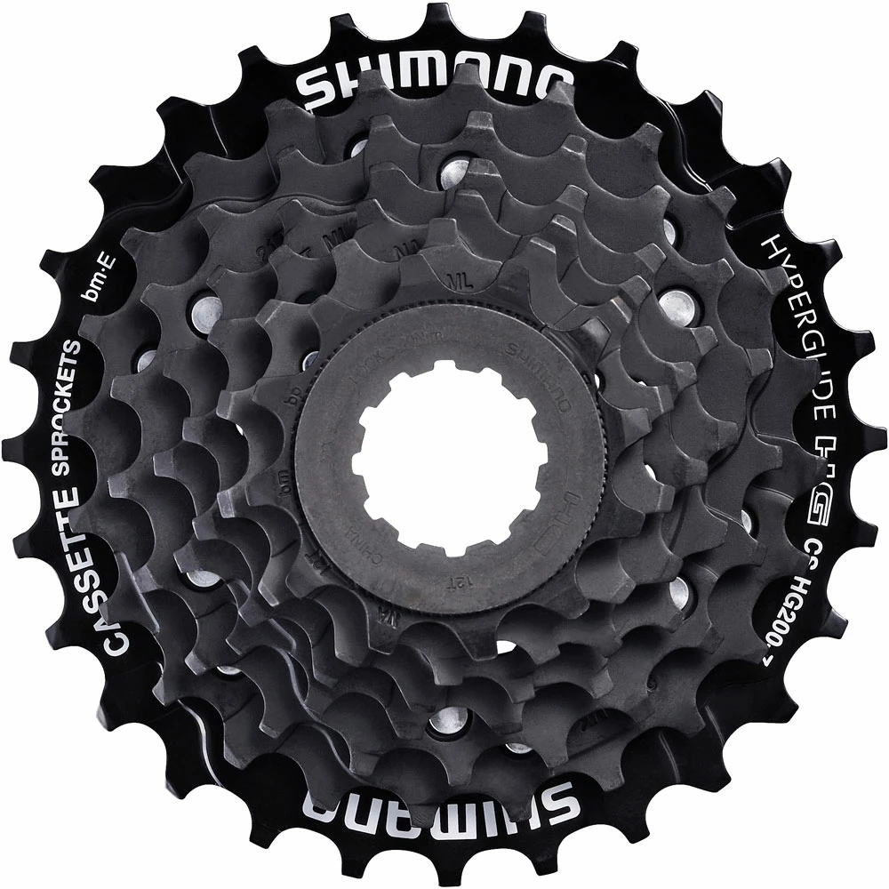 Shimano Cassette CS-HG200 à 7 Vitesses 1 Shimano Cassette CS-HG200 à 7 Vitesses