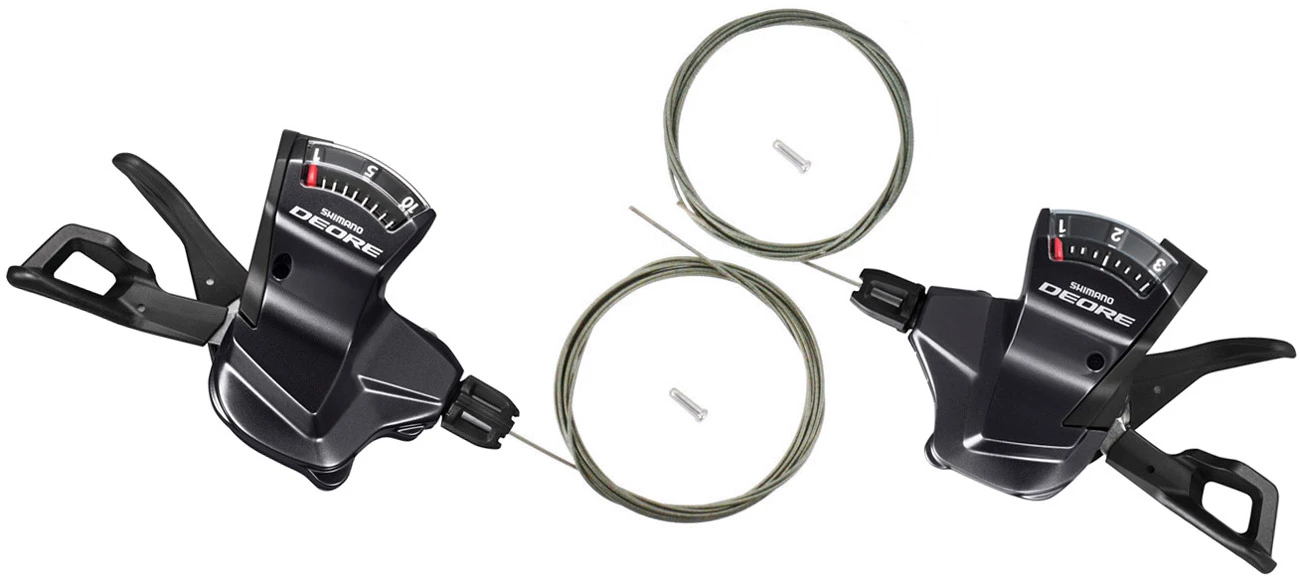 Shimano DEORE SL-T6000 Kit Levier De Vitesse 2/3x10 Vitesses 2 Shimano DEORE SL-T6000 Kit Levier De Vitesse 2/3x10 Vitesses – Image 2
