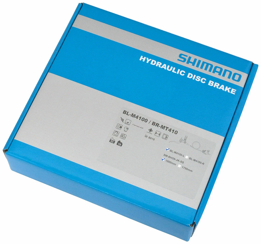 Shimano DEORE BL-M4100/BR-MT410 Frein à Disque 1000mm Avant 3 Shimano DEORE BL-M4100/BR-MT410 Frein à Disque 1000mm Avant – Image 3