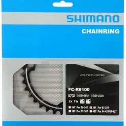 Shimano DURA ACE Plateau Pour FC-R9100 53/39 Dents 7 Shimano DURA ACE Plateau Pour FC-R9100 53/39 Dents -Pièces vélo trekking Soldes Shimano Dura Ace Kettenblatt FC R9100 MW 39 b