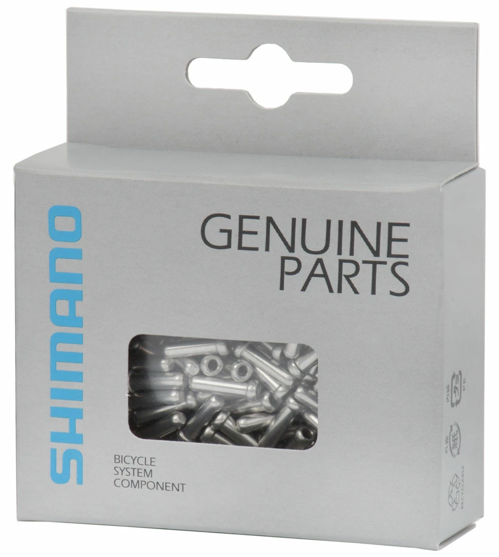 Shimano Embouts De Câble De Frein (100 Pièces) 1 Shimano Embouts De Câble De Frein (100 Pièces)