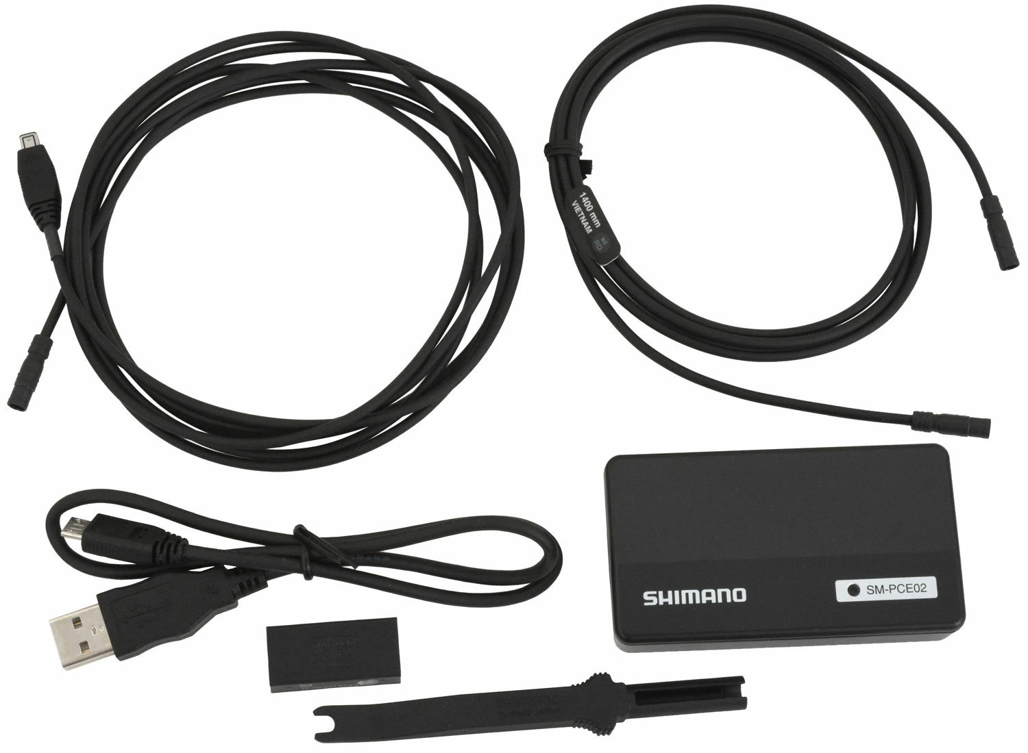 Shimano Kit De Connexion/réglage Di2/STEPS Pour E-Tube 1 Shimano Kit De Connexion/réglage Di2/STEPS Pour E-Tube