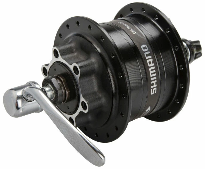 Shimano DH-3D32 Disc 6 Trous Dynamo Dans Le Moyeu 36 Trous 1 Shimano DH-3D32 Disc 6 Trous Dynamo Dans Le Moyeu 36 Trous