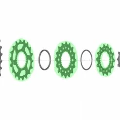 Shimano Pignon Pour CS-M8100/M7100 -Pièces vélo trekking Soldes Shimano Ritzel fuer CS M8100 M7100