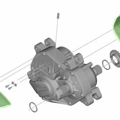 Shimano STEPS SM-DUE80-B Boîtier Pour DU-E8000 Type-B -Pièces vélo trekking Soldes Shimano Steps Gehause SM DUE80 B fur DU E8000 Typ B KSMDUE80B
