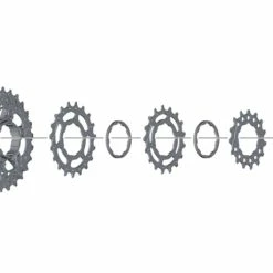 Shimano Bague De Fermeture Avec Bague D'espacement Pour CS-M8000 -Pièces vélo trekking Soldes Shimano Verschlussring mit Distanzring fur CS M8000 Y1RK98010 d