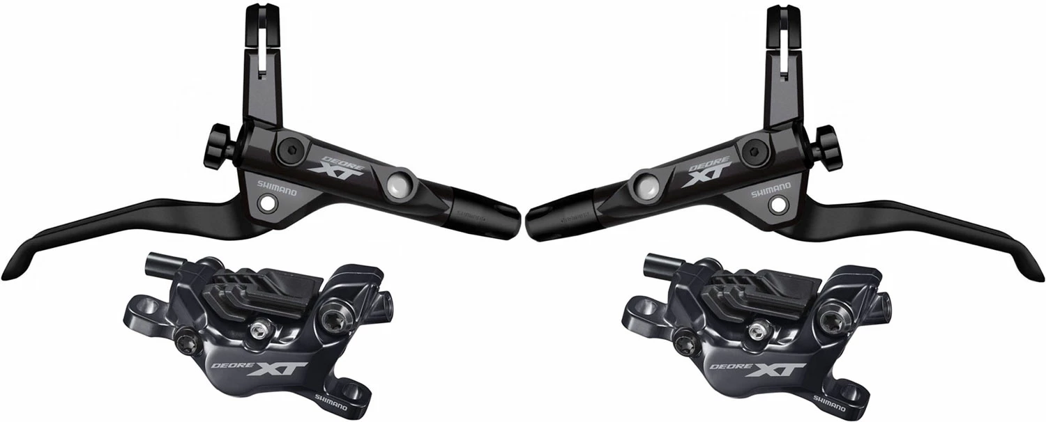 Shimano Jeu De Freins à Disque XT BL-T8100+BR-M8120 1 Shimano Jeu De Freins à Disque XT BL-T8100+BR-M8120