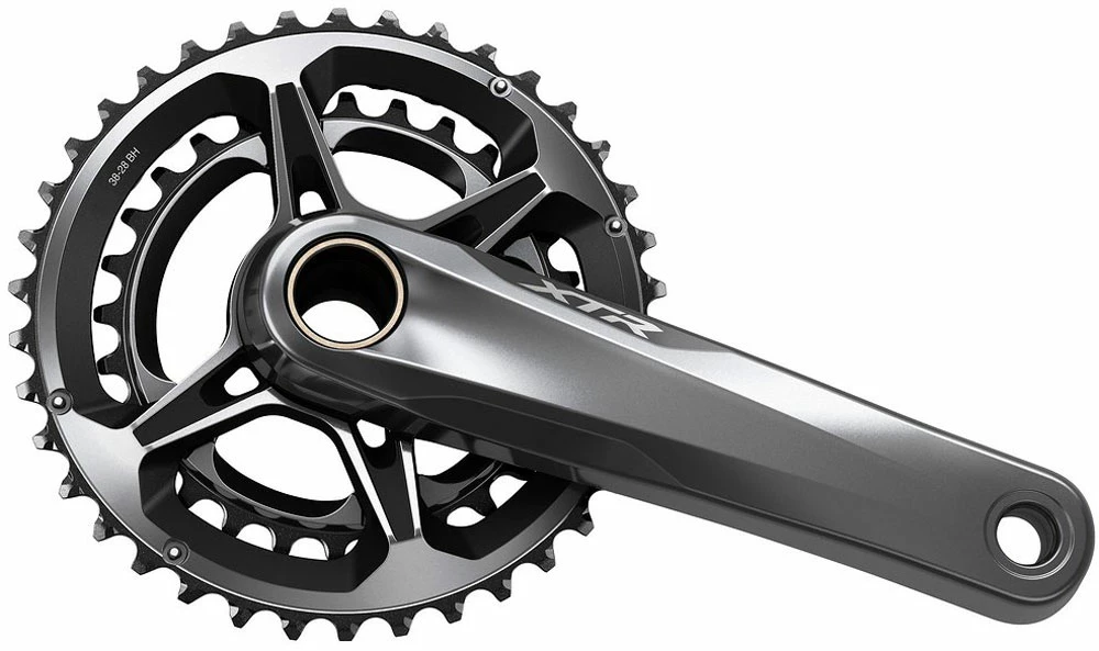 Shimano XTR FC-M9100-2 Manivelle 12 Vitesses 38/28 1 Shimano XTR FC-M9100-2 Manivelle 12 Vitesses 38/28