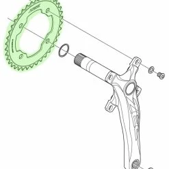 Shimano ZEE Plateau Pour FC-M640/M645 8 Shimano ZEE Plateau Pour FC-M640/M645 -Pièces vélo trekking Soldes Shimano ZEE Kettenblatt FC M640 M645 20036741 c259ws0fcjwtJ9