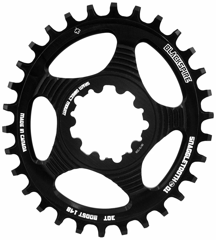 Blackspire Plateau Ovale Sram à Montage Direct Pour Boost à Dents Longues 1 Blackspire Plateau Ovale Sram à Montage Direct Pour Boost à Dents Longues