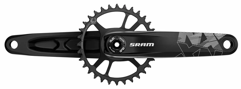 SRAM Manivelle NX Eagle DUB 12 Vitesses 32T 1 SRAM Manivelle NX Eagle DUB 12 Vitesses 32T