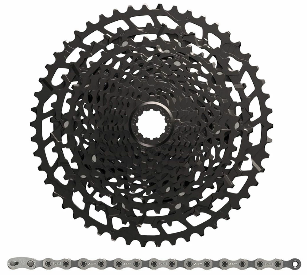 SRAM NX-Eagle PG-1230 Cassette 11-50T+NX Eagle Chaîne 12 Fois Kit D'usure 1 SRAM NX-Eagle PG-1230 Cassette 11-50T+NX Eagle Chaîne 12 Fois Kit D'usure