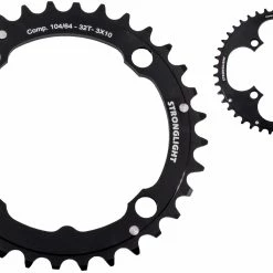 Stronglight Plateau MTB 10 Vitesses 4 Bras Ø 104 Mm