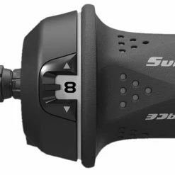 SUNRACE TSM21 Poignée Tournante 8 Vitesses, Droite