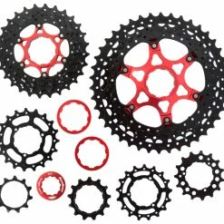 SUNRACE Cassette CSMX8 11 Vitesses 11-42 -Pièces vélo trekking Soldes SunRace MX8 11 fach Kassette 11 42 CSMX8 EAY B 11 42T d
