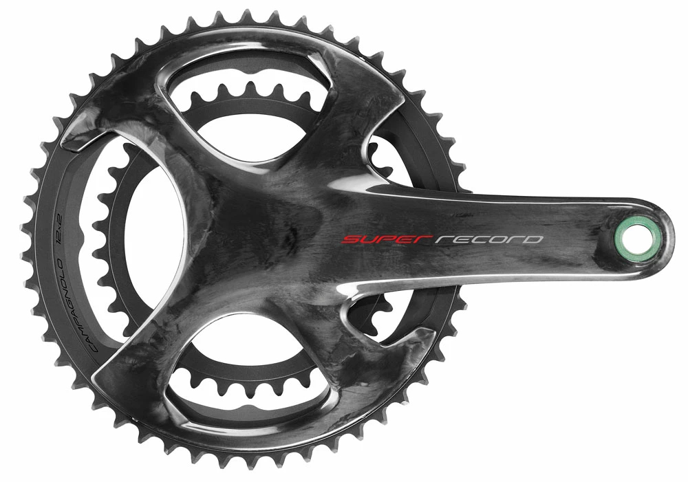 Campagnolo® Manivelles Super Record Carbon 2x12 Vitesses 50/34 1 Campagnolo® Manivelles Super Record Carbon 2x12 Vitesses 50/34