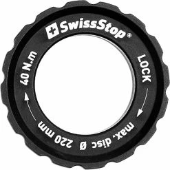 SWISSSTOP Max Lockring Pour Disque De Frein -Pièces vélo trekking Soldes SwissStop Lockring max 220mm