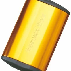 Topeak Rescue Box Boîte De Rustines -Pièces vélo trekking Soldes Topeak Rescue Box 15400038 gold