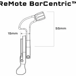 Wolf Tooth Components Levier ReMote BarCentric Remote -Pièces vélo trekking Soldes Wolf Tooth Components ReMote BarCentric 3