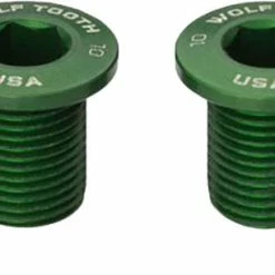 Wolf Tooth Components M8 10mm 4 Pcs. Vis De Plateau -Pièces vélo trekking Soldes Wolf Tooth green