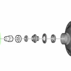Shimano Bague D'espacement Center-Lock Pour Moyeux De Transmission ALFINE 5 Shimano Bague D'espacement Center-Lock Pour Moyeux De Transmission ALFINE -Pièces vélo trekking Soldes Y37R82000 3