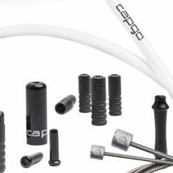 CAPGO BL Set De Câbles De Dérailleur Shimano/SRAM -Pièces vélo trekking Soldes capgo BL Shimano SRAM Schaltzugset CBSHSWH SH AMCS2