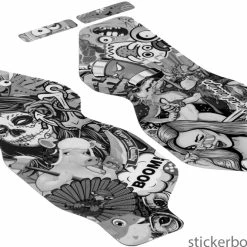 Rie:sel Design Fork:guard - Film De Protection Pour Fourche -Pièces vélo trekking Soldes riesel design forkguard Gabelschutzfolie 4