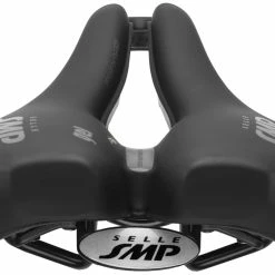 Selle SMP Selle En Gel E-TRK -Pièces vélo trekking Soldes selle smp ZSTT01E TRKGEL etrk black side 3lQUWLhoXirK6g