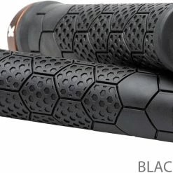 Sixpack Racing Poignées Z-Trix AL -Pièces vélo trekking Soldes sixpack racing z trix AL black bronze grips 373002