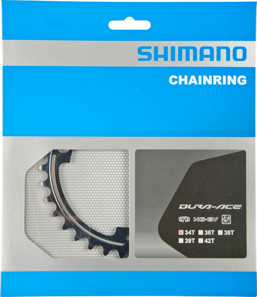 Shimano DURA ACE Plateau 11 Vitesses Pour FC-9000 34 Dents (MA) 1 Shimano DURA ACE Plateau 11 Vitesses Pour FC-9000 34 Dents (MA)